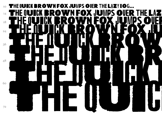 A Wolf At The Door font waterfall